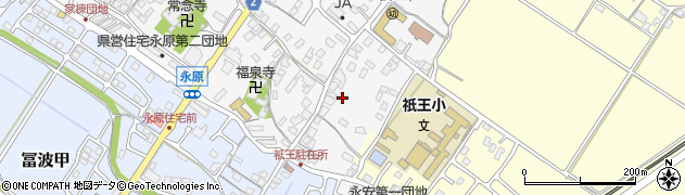 滋賀県野洲市永原512周辺の地図