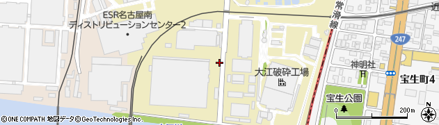 愛知県名古屋市港区本星崎町南周辺の地図