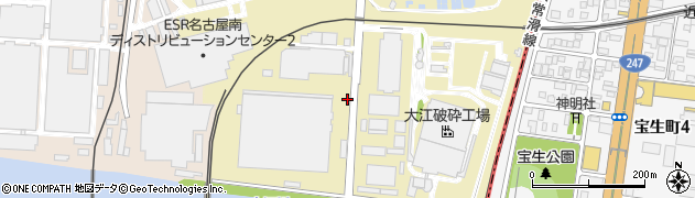 愛知県名古屋市港区本星崎町（南）周辺の地図