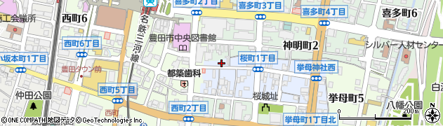 柴田屋衣裳店周辺の地図