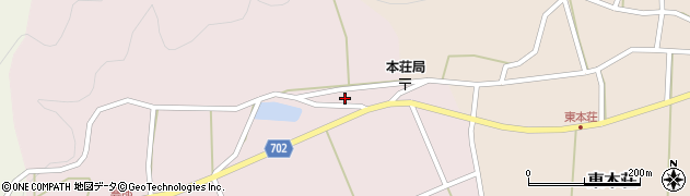 兵庫県丹波篠山市西本荘344周辺の地図