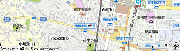 豚骨らーめん屋台 博多将軍 愛知県 豊田店周辺の地図