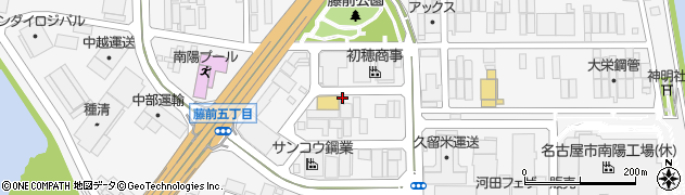 ユニ金属株式会社　名古屋営業所周辺の地図