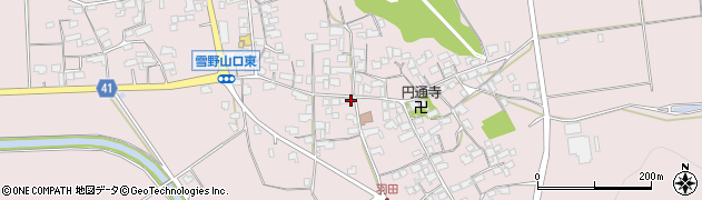 滋賀県東近江市上羽田町731周辺の地図