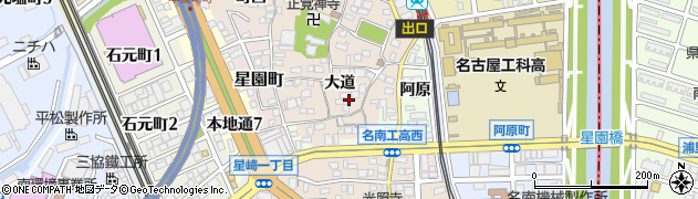 愛知県名古屋市南区本星崎町大道383周辺の地図