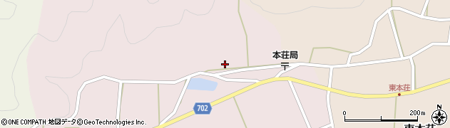 兵庫県丹波篠山市西本荘528周辺の地図