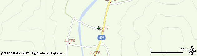 兵庫県宍粟市山崎町上ノ820周辺の地図