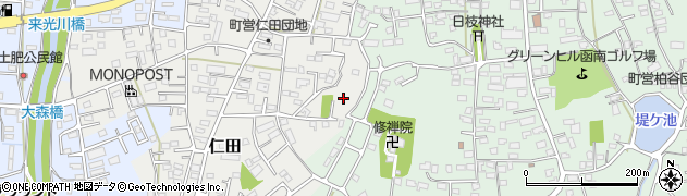 静岡県田方郡函南町仁田713-4周辺の地図