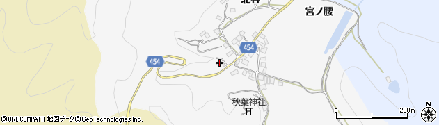 京都府南丹市八木町池ノ内北谷85周辺の地図