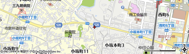 愛知県豊田市小坂本町3丁目1周辺の地図