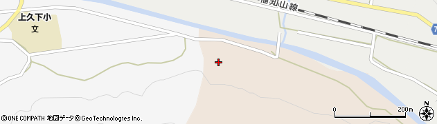 兵庫県丹波市山南町阿草1350周辺の地図