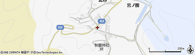京都府南丹市八木町池ノ内北谷24周辺の地図