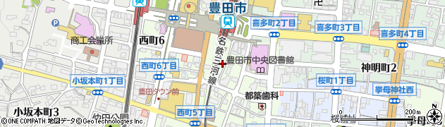 つけ麺 ラーメン 五十五番 豊田周辺の地図