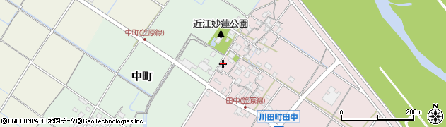 滋賀県守山市川田町1690周辺の地図