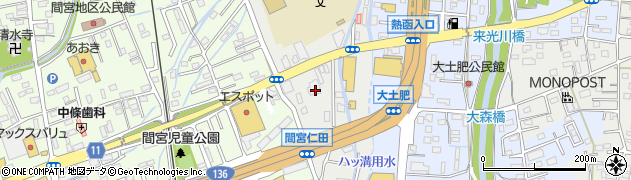 静岡銀行函南支店 ＡＴＭ周辺の地図