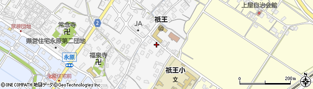滋賀県野洲市永原486周辺の地図