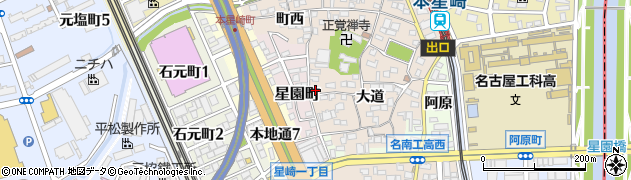 愛知県名古屋市南区本星崎町大道420周辺の地図