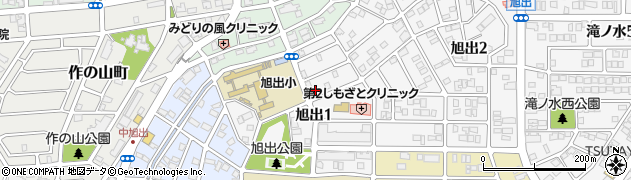愛知県名古屋市緑区旭出1丁目421周辺の地図