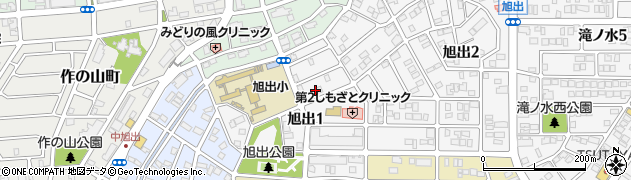 愛知県名古屋市緑区旭出1丁目419周辺の地図