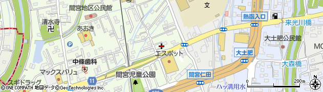 静岡県田方郡函南町間宮793-9周辺の地図