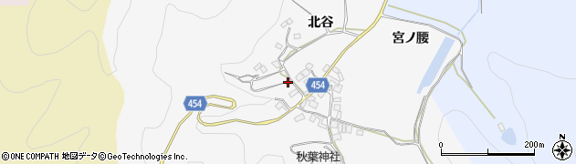 京都府南丹市八木町池ノ内北谷35周辺の地図