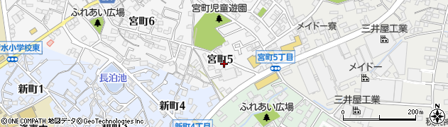 ホワイト急便　豊田宮町店周辺の地図