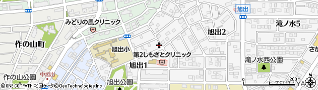 愛知県名古屋市緑区旭出1丁目412周辺の地図