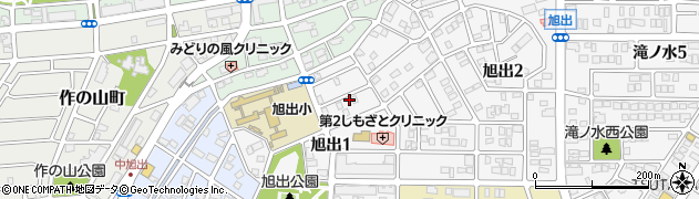 愛知県名古屋市緑区旭出1丁目406周辺の地図