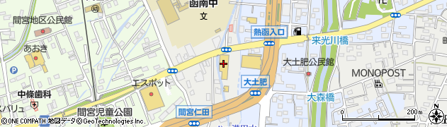 クラフトハートトーカイ・ルピア函南店周辺の地図