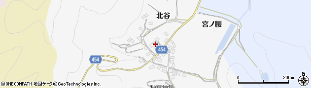 京都府南丹市八木町池ノ内北谷10周辺の地図