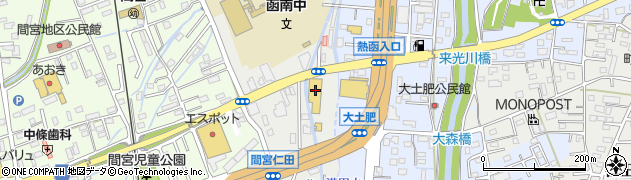 メガネのウインク・函南店周辺の地図