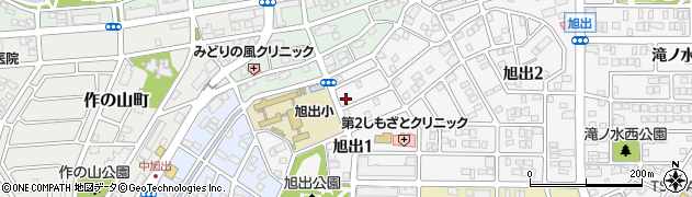 愛知県名古屋市緑区旭出1丁目318周辺の地図