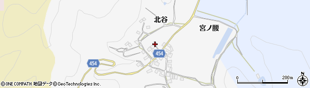 京都府南丹市八木町池ノ内北谷9周辺の地図