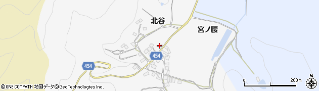 京都府南丹市八木町池ノ内北谷7周辺の地図
