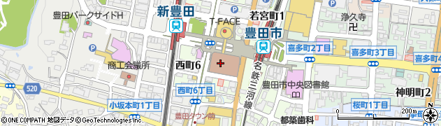 フォンテーヌ松坂屋豊田店周辺の地図