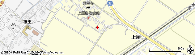 滋賀県野洲市上屋891周辺の地図