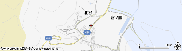 京都府南丹市八木町池ノ内北谷4周辺の地図