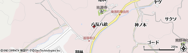 愛知県豊田市幸海町八反八畝46周辺の地図