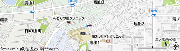 愛知県名古屋市緑区旭出1丁目201周辺の地図