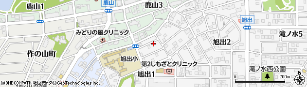 愛知県名古屋市緑区旭出1丁目307周辺の地図