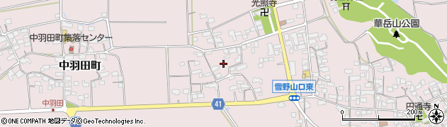 滋賀県東近江市上羽田町2025周辺の地図
