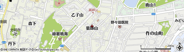 愛知県名古屋市緑区鳴海町薬師山88周辺の地図