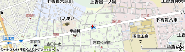 株式会社アイドリーム静岡　沼津東店周辺の地図
