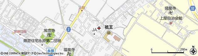 滋賀県野洲市永原613周辺の地図