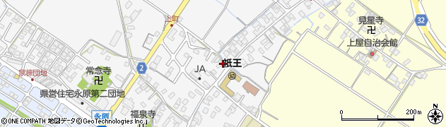 滋賀県野洲市永原612周辺の地図
