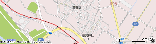 滋賀県野洲市比江1220周辺の地図