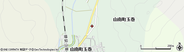 兵庫県丹波市山南町玉巻111周辺の地図