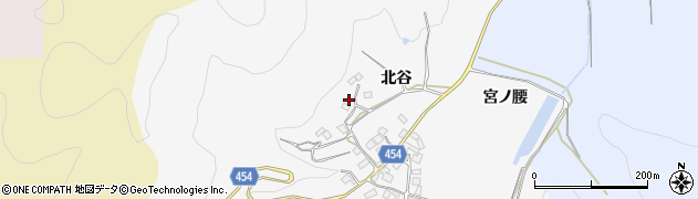 京都府南丹市八木町池ノ内北谷62周辺の地図