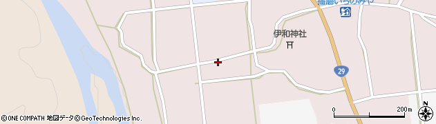 兵庫県宍粟市一宮町須行名416周辺の地図