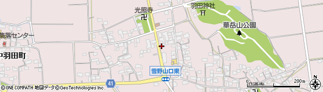 滋賀県東近江市上羽田町1942周辺の地図